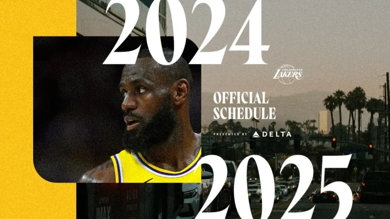 Los Angeles Lakers Announce 2024-25 Season Schedule Presented by Delta Air Lines