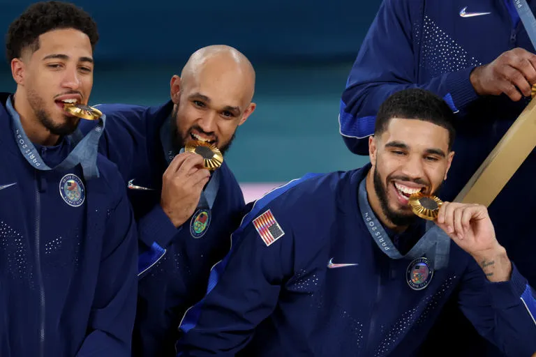 Tatum, Holiday and White Make B-Ball History While Earning Gold in Paris