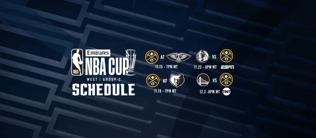 Denver Nuggets Announce 2024-25 Regular-Season Schedule