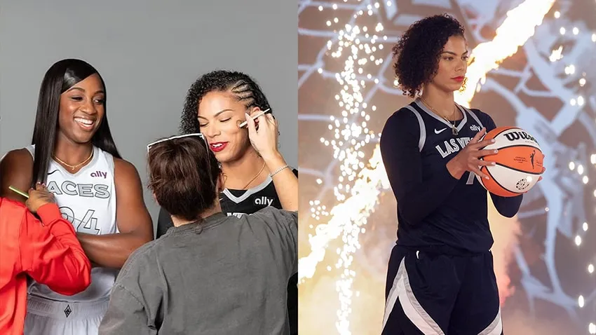 The W in Designer '24: Makeup Artist Heather Bates Creates Signature Glam for Athletes