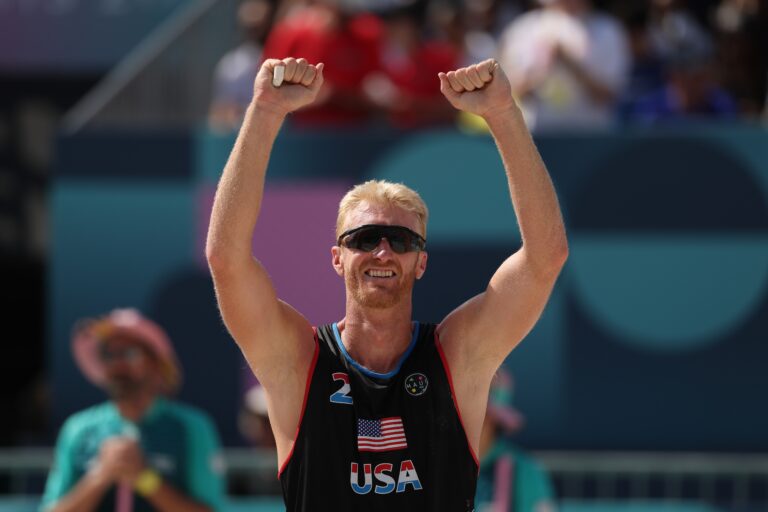 Former NBA Player Chase Budinger Wins First Olympic Match in Volleyball