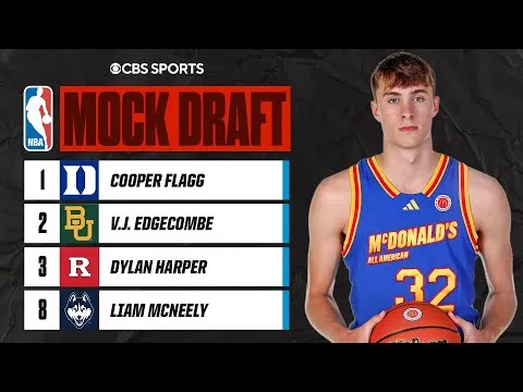 Early 2025 NBA Mock Draft: Duke's Flagg goes No. 1