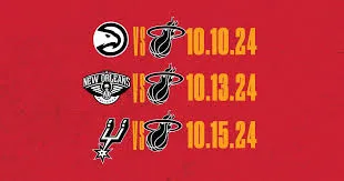 HEAT Announce 2024-25 Preseason Schedule