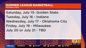 PHOENIX SUNS ANNOUNCE 2024 PRESEASON SCHEDULE