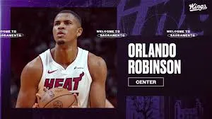 Kings Sign Orlando Robinson