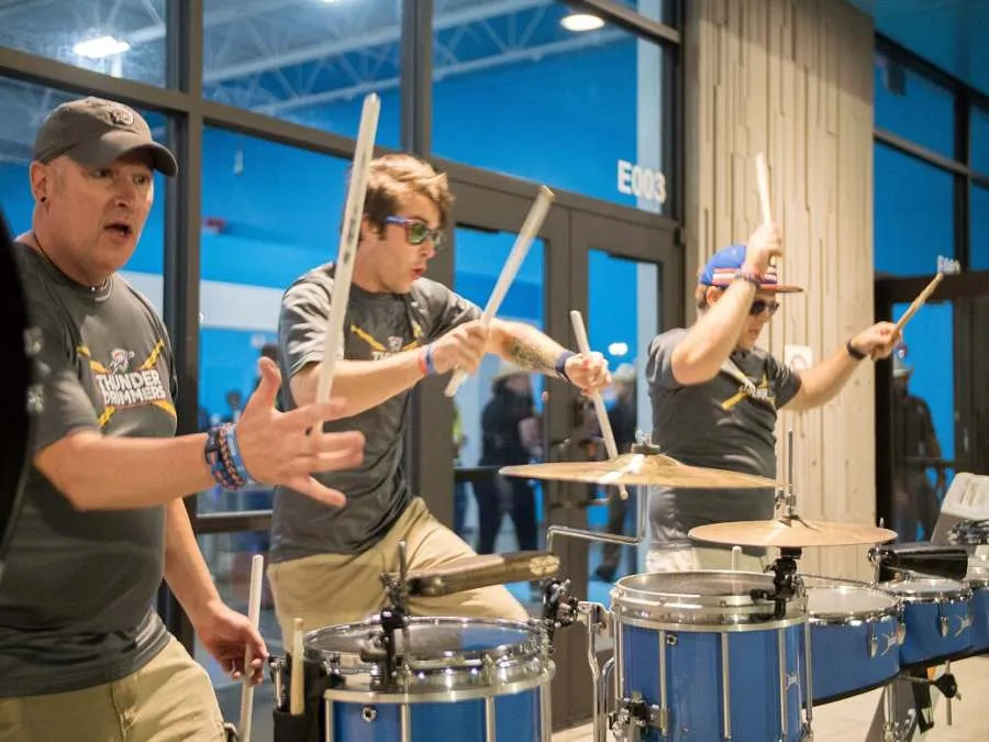 Thunder Hosts Prep Classes for Drummer and Storm Chaser Hopefuls